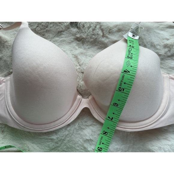 Aerie Women Bra 34C Pink Full Coverage Underwire Lightly Lined Demi‎ - Picture 6 of 10
